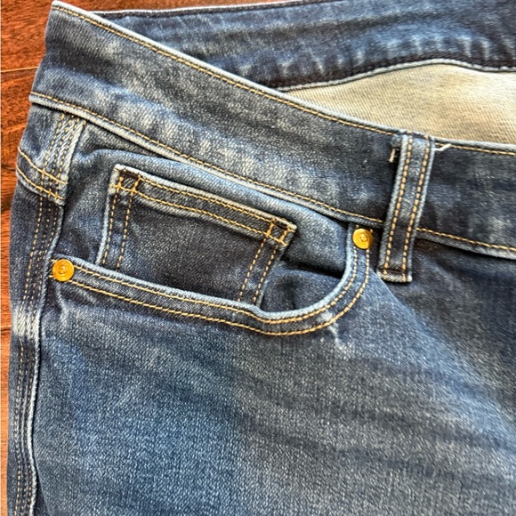 Lane Bryant Blue Straight Leg Jeans 20 - Picture 3 of 7